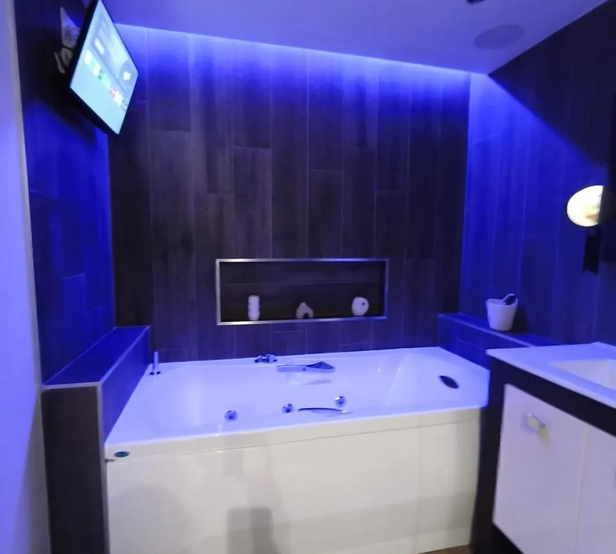 Apartmán Pause Romantique Avec Spa Yenne